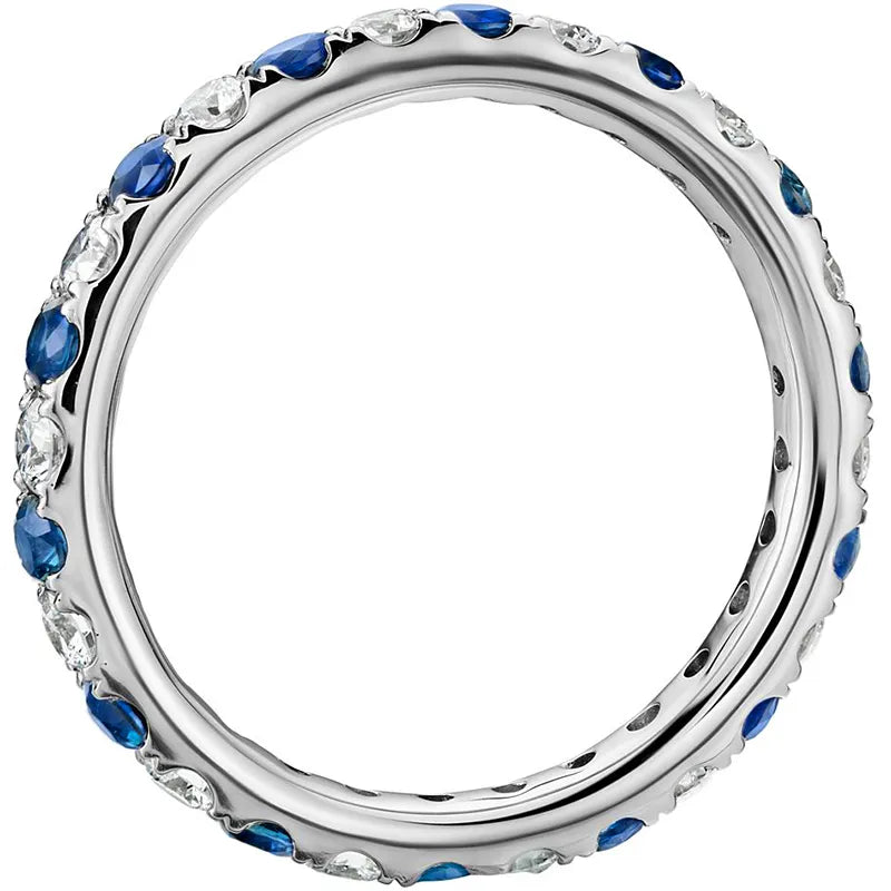 Anel Bleu com Zircônia