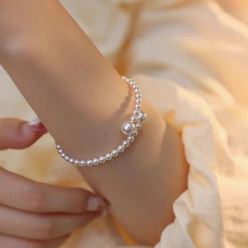 Pulseira de Pérolas D'água