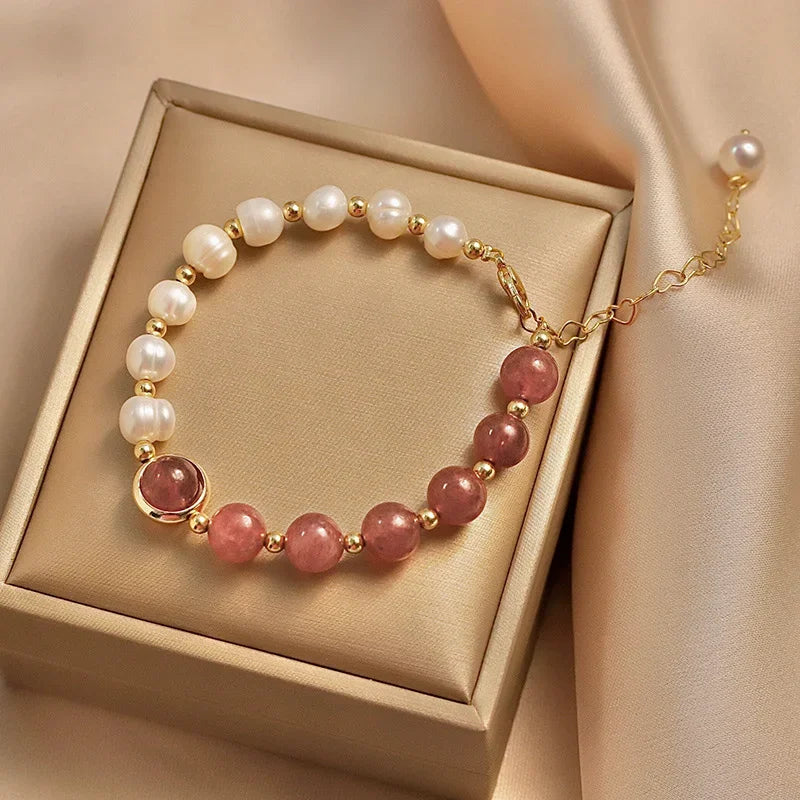 Pulseira Feminina de Pérolas