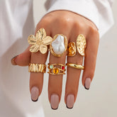 Conjunto de Anéis Luz da Realeza